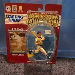 Starting Lineup Cooperstown Collection 1996 Baseball Figure - White/Blue/Red